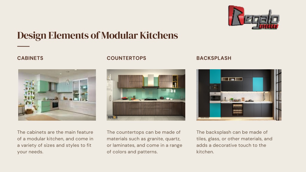 PPT - Modular Kitchen Design | Modular Kitchen Price | RegaloKitchens ...