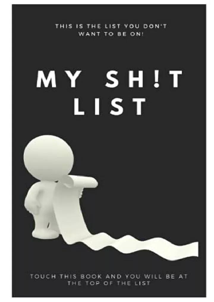 PPT - [ebook] download My SHIT List PowerPoint Presentation, free ...