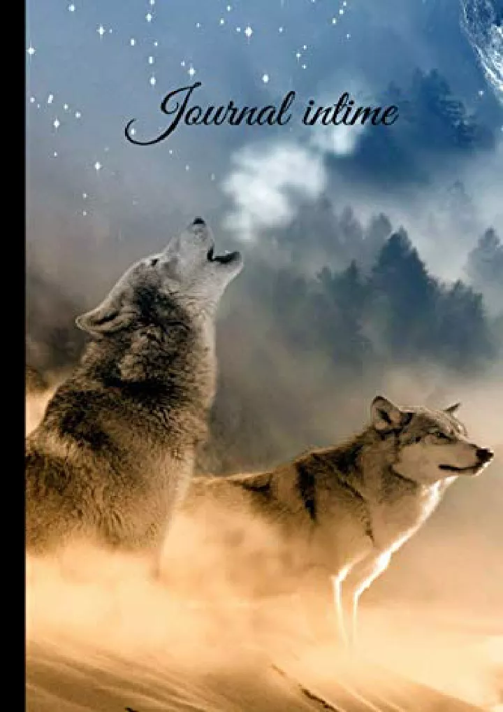 PPT read ebook JOURNAL INTIME pour les passionnés des loups