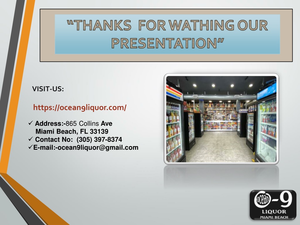 PPT The Best wine store in Miami offers an amazing collection of