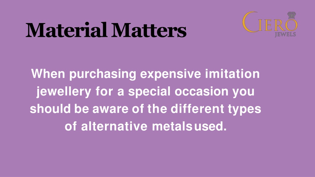 PPT - Things To Know Before You Buy Artificial Jewellery PowerPoint ...