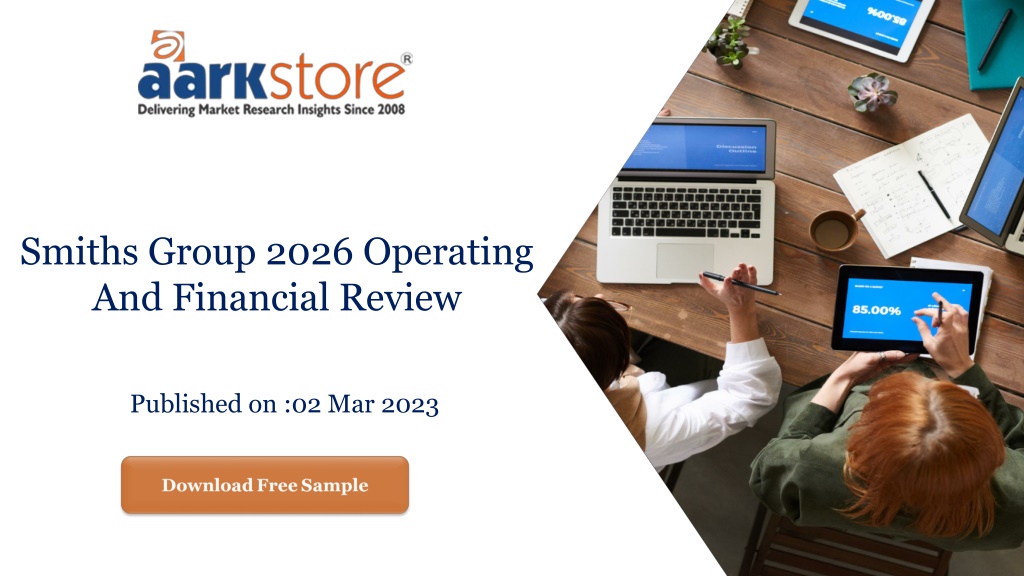 PPT Smiths Group 2026 Operating And Financial Review PowerPoint