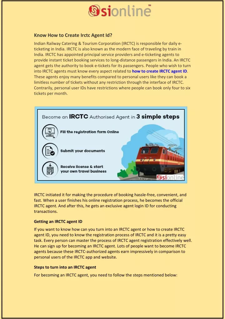 irctc agent id forgot password