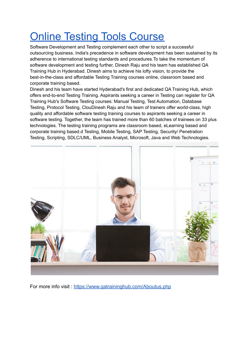 PPT Online Testing Tools Course PowerPoint Presentation, free