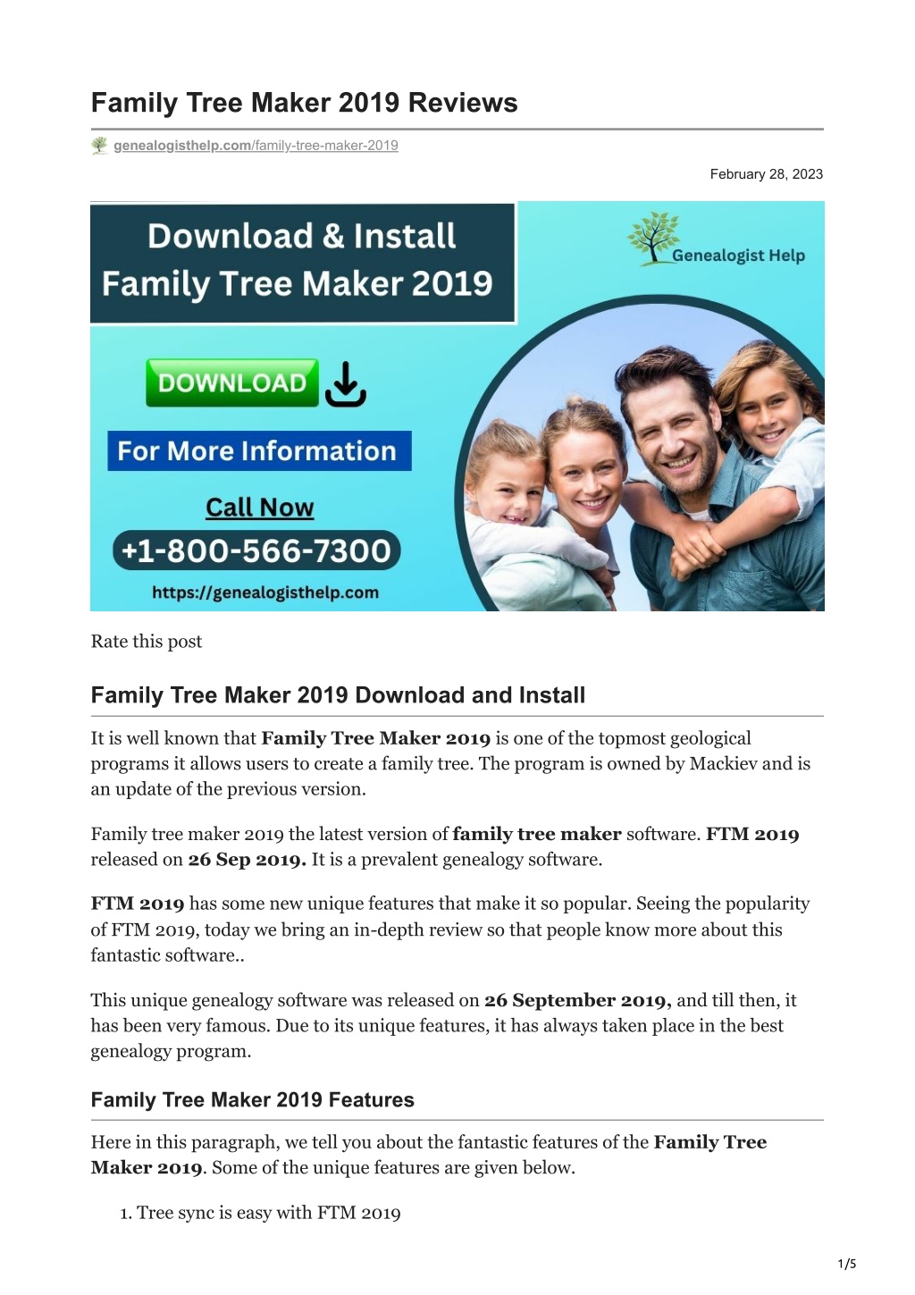 PPT - Family Tree Maker 2019 PowerPoint Presentation, free download ...