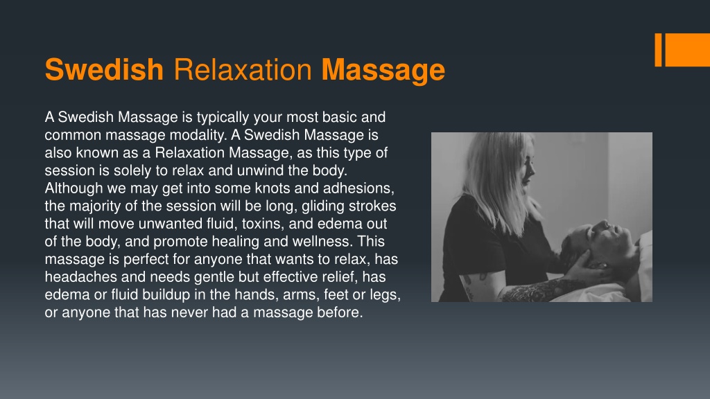 Ppt Relax And Unwind With Swedish Full Body Massage Powerpoint Presentation Id12014600 