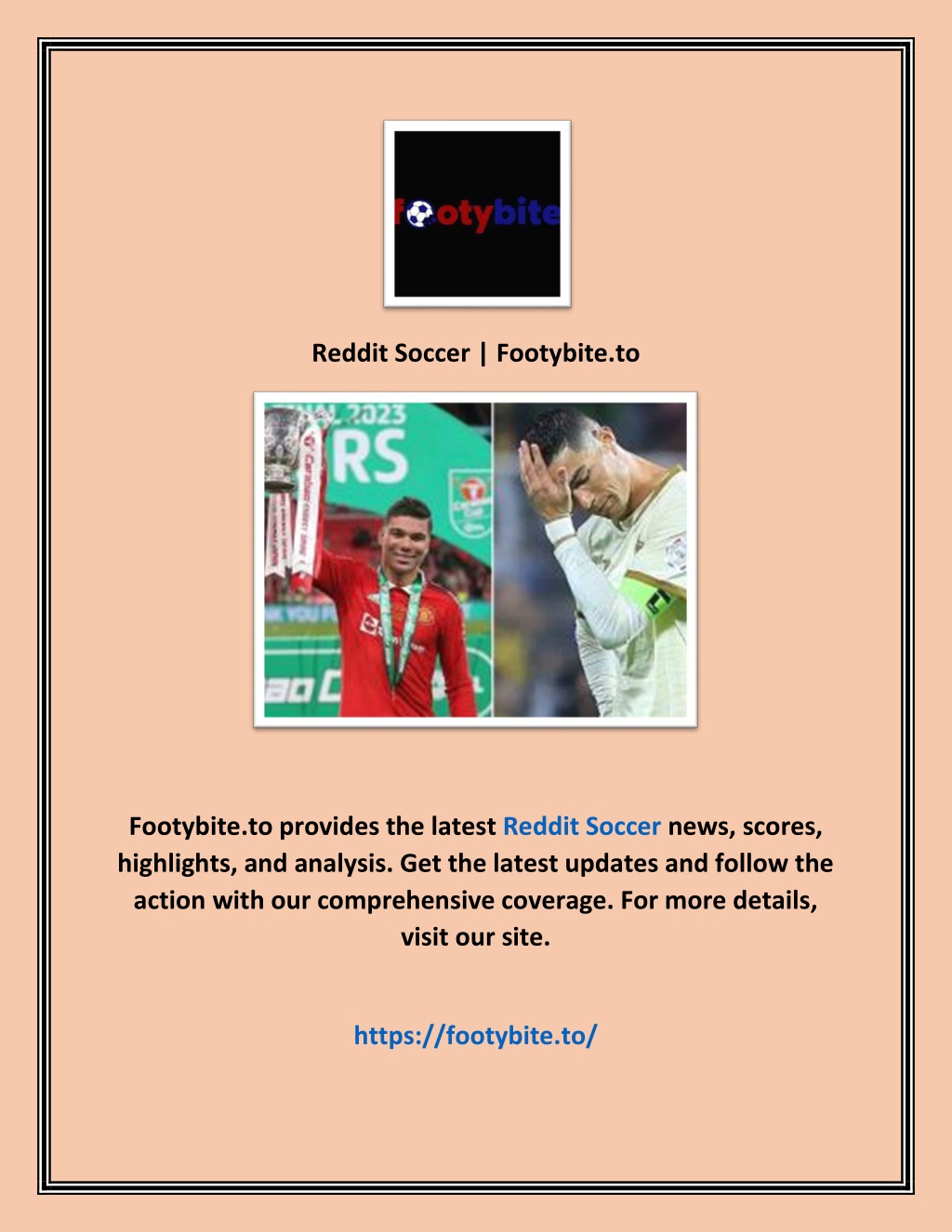 PPT Reddit Soccer Footybite.to PowerPoint Presentation, free