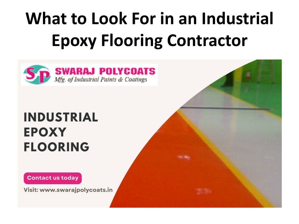 PPT - What to Look For in an Industrial Epoxy PowerPoint Presentation ...