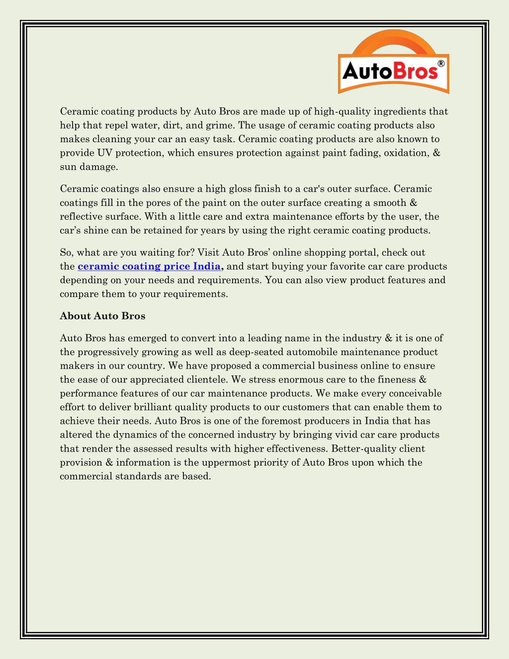 PPT - ceramic coating price in India PowerPoint Presentation, free ...
