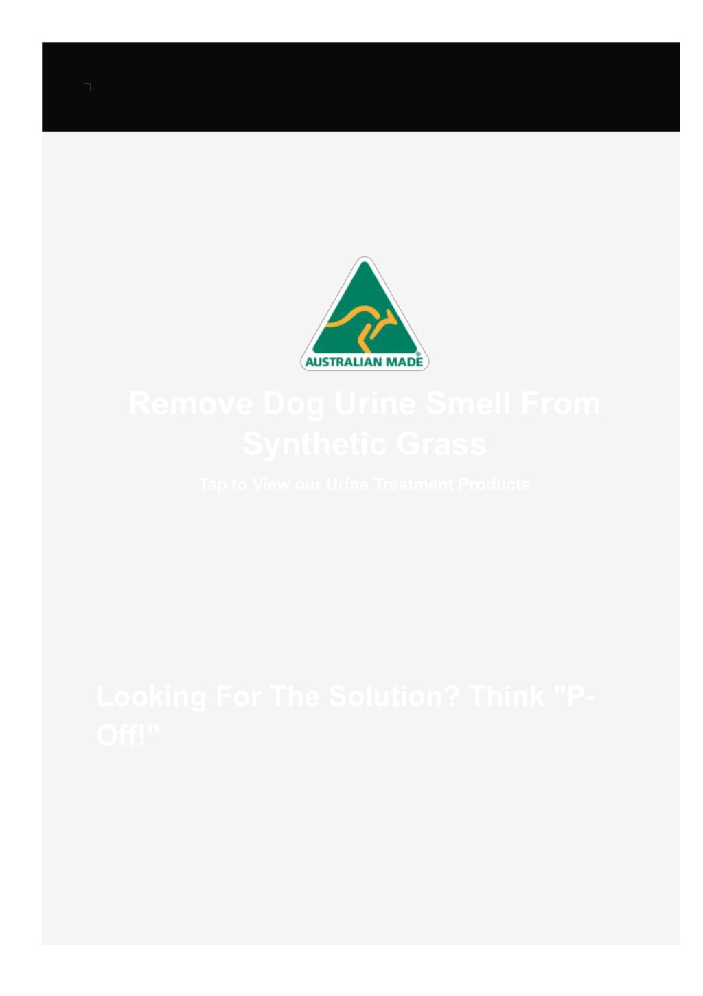 PPT Removal Dog Urine Smell From Synthetic Grass PowerPoint