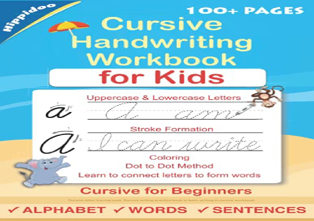 PPT - [DOWNLOAD PDF] Cursive Handwriting Workbook For Kids: Cursive for ...