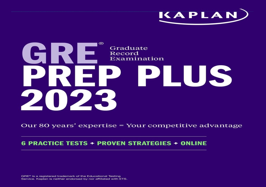 PPT [PDF] GRE Prep Plus 2023, Includes 6 Practice Tests, Online Study