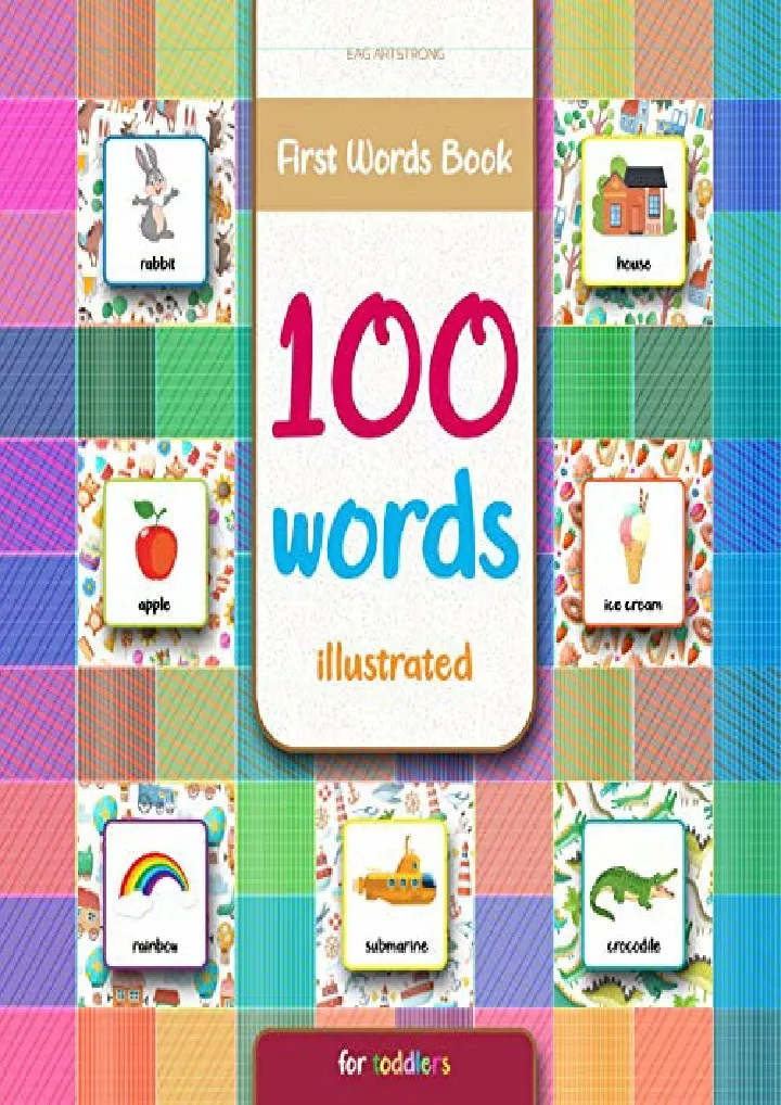 PPT - (PDF/DOWNLOAD) First Words Book | 100 Words - Illustrated, for ...