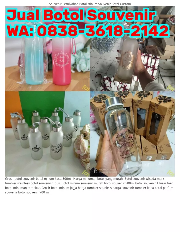 Ppt Ô8౩8౩6l8ᒿlԿᒿ Wa Souvenir Botol Lemon Souvenir Botol Lipstik Powerpoint Presentation 5775