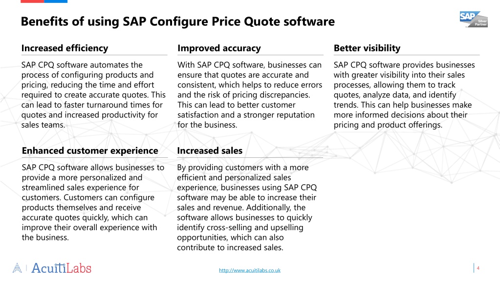 PPT - SAP Configure Price Quote (CPQ) Software - A Sales Automation ...