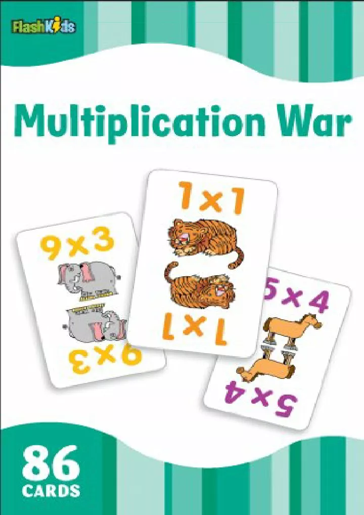 PPT PDF/READ Multiplication War (Flash Kids Flash Cards) PowerPoint