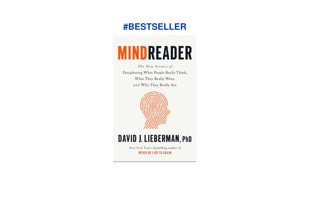 PPT - PDF Mindreader: The New Science of Deciphering What People Really ...