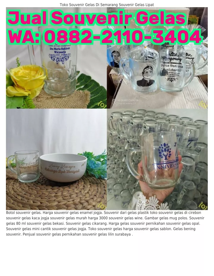 Ppt ౦882•2ll౦•3Ꮞ౦Ꮞ Wa Contoh Souvenir Gelas Mug Toko Souvenir Gelas