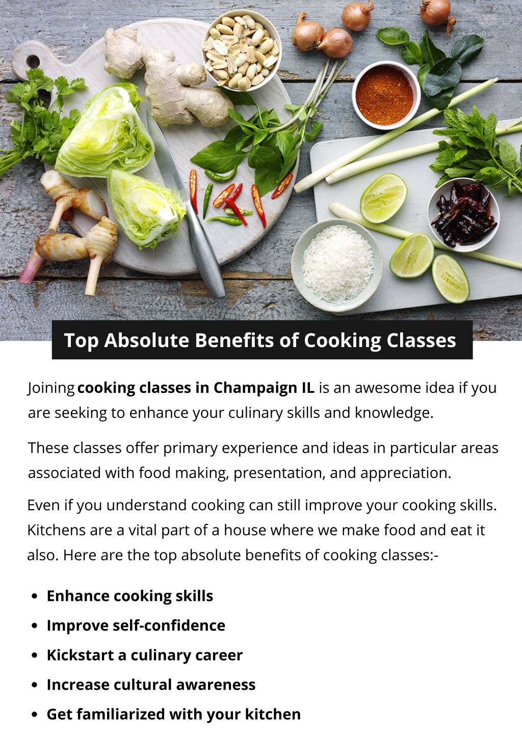 Ppt Top Absolute Benefits Of Cooking Classes Powerpoint Presentation Id12023170 4177