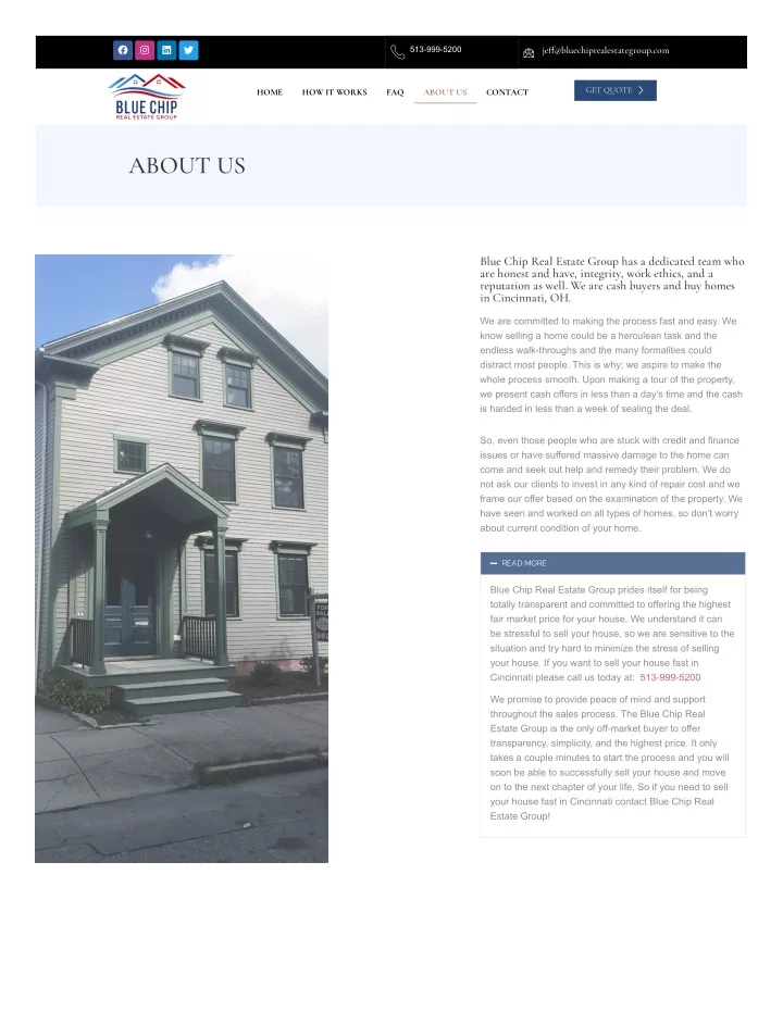 PPT Blue Chip Real Estate Group Ohio PowerPoint Presentation, free