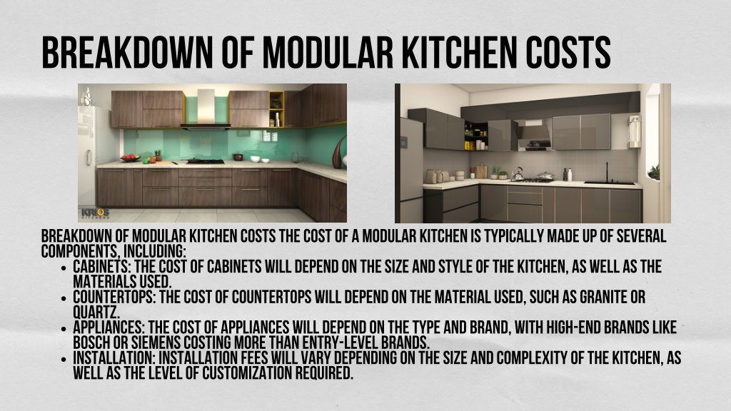 PPT - Modular kitchen price PowerPoint Presentation, free download - ID ...