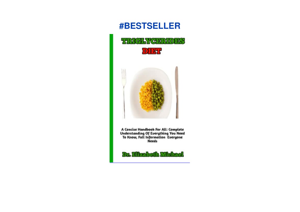 PPT PDF TRIGLYCERIDES DIET Complete Guide and Understanding of