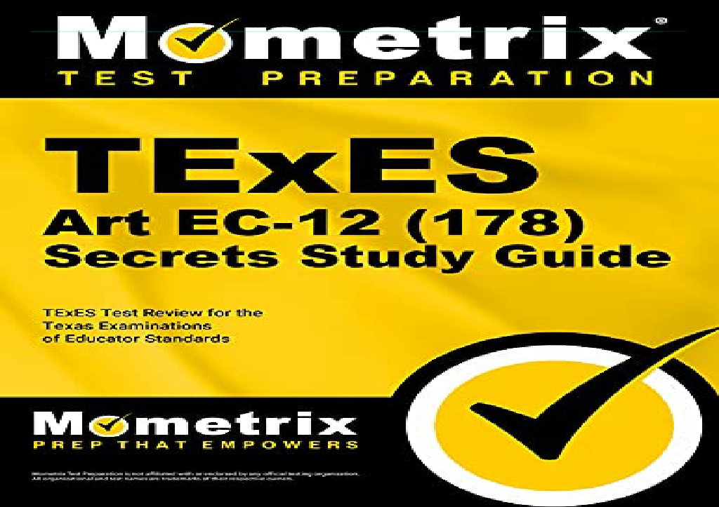 PPT PDF TExES Art EC 12 (178) Secrets Study Guide: TExES Test Review PPT PDF TExES Art EC 12 (178) Secrets Study Guide: TExES Test Review