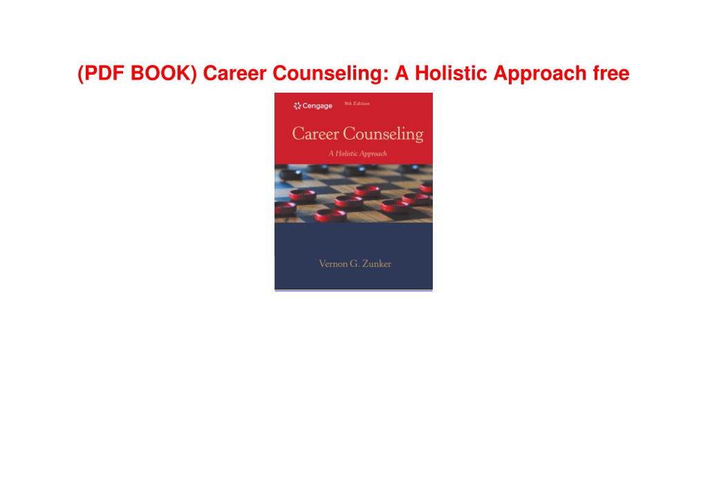 PPT - Download Career Counseling: A Holistic Approach Full PowerPoint ...