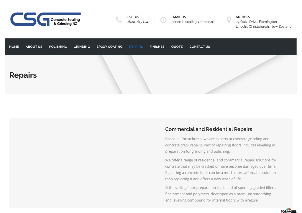PPT Effective Solutions for Concrete Crack Repair in Christchurch