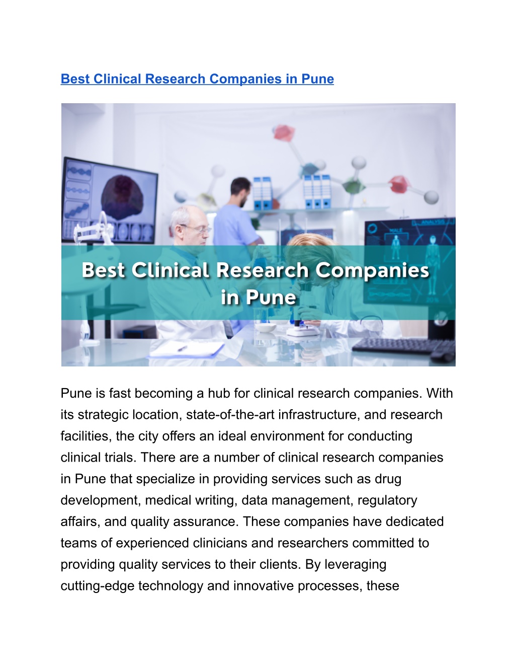healthcare market research companies in pune