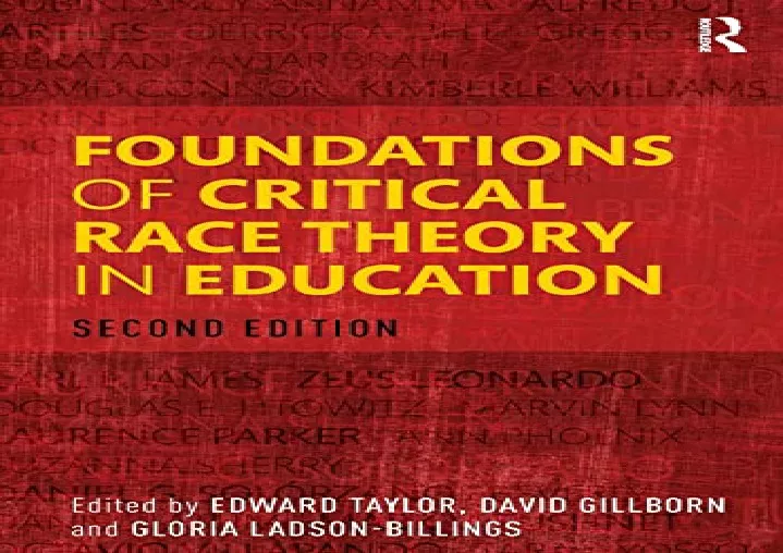 handbook of critical race theory in education 2013