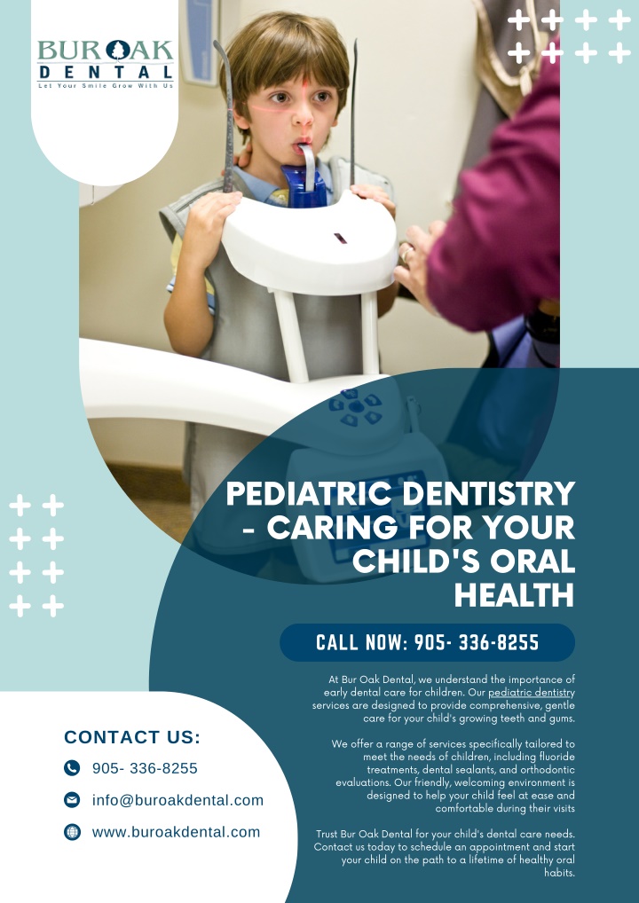 PPT - Pediatric Dentistry - Caring for Your Child's Oral Health ...