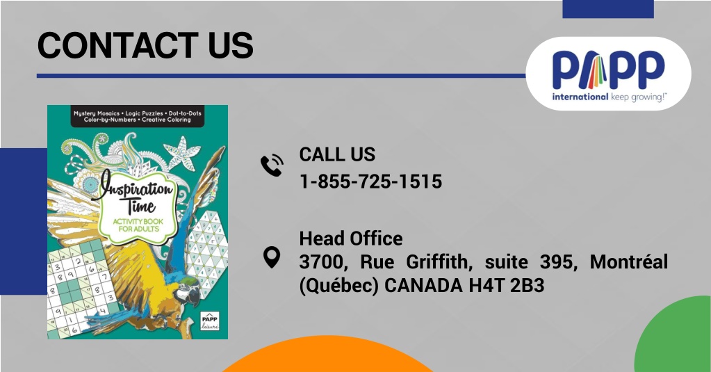 PPT - Looking For Coloring Books For Adults? Visit PAPP International ...
