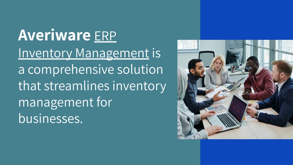 PPT ERP Inventory Management For Improved Business Operations 