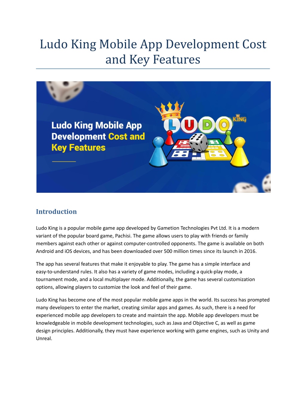 System Design Online Ludo Game, Ludo King System Design