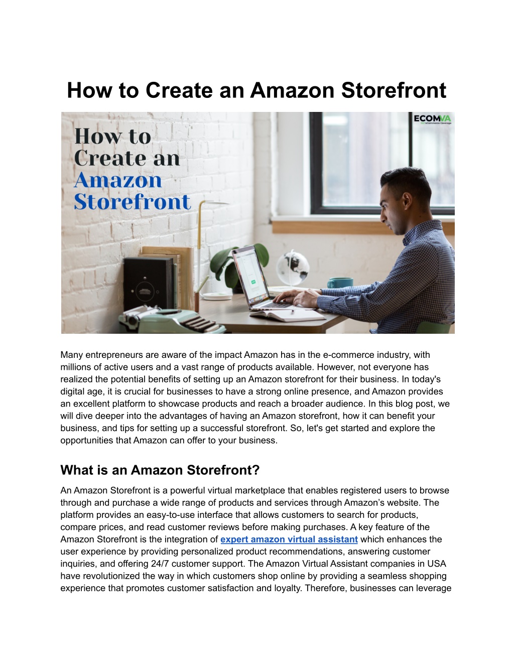 PPT - How To Create An Amazon Storefront PowerPoint Presentation, Free ...