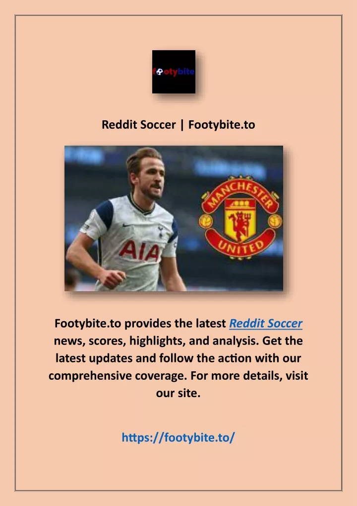 PPT Reddit Soccer Footybite.to PowerPoint Presentation, free