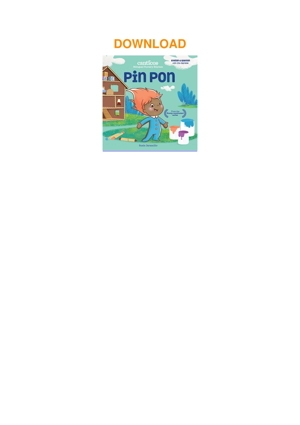 PPT - (PDF/DOWNLOAD) Pin Pon: Bilingual Nursery Rhymes (Canticos ...