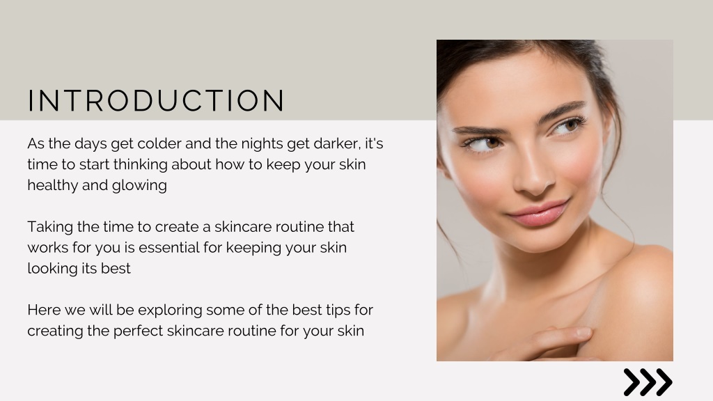 PPT - Tips For Creating the Perfect Skincare Routine PowerPoint ...