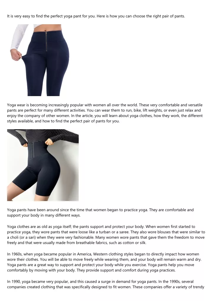 PPT - An Introduction to kohl's yoga pants PowerPoint Presentation ...