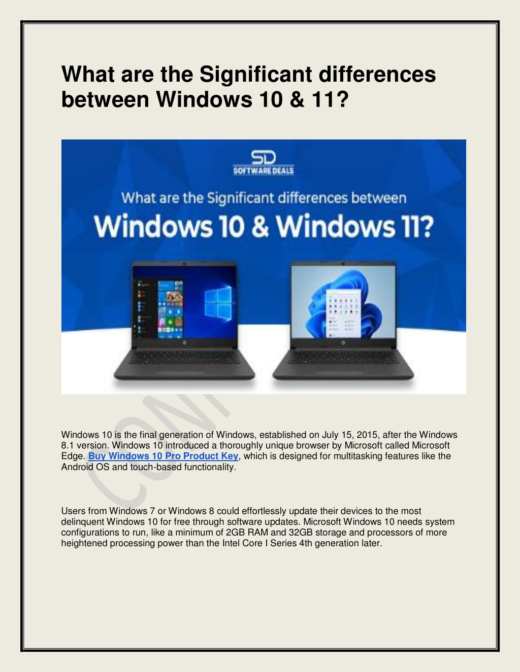 PPT - What are the Significant differences between Windows 10 & 11? PowerPoint Presentation - ID 