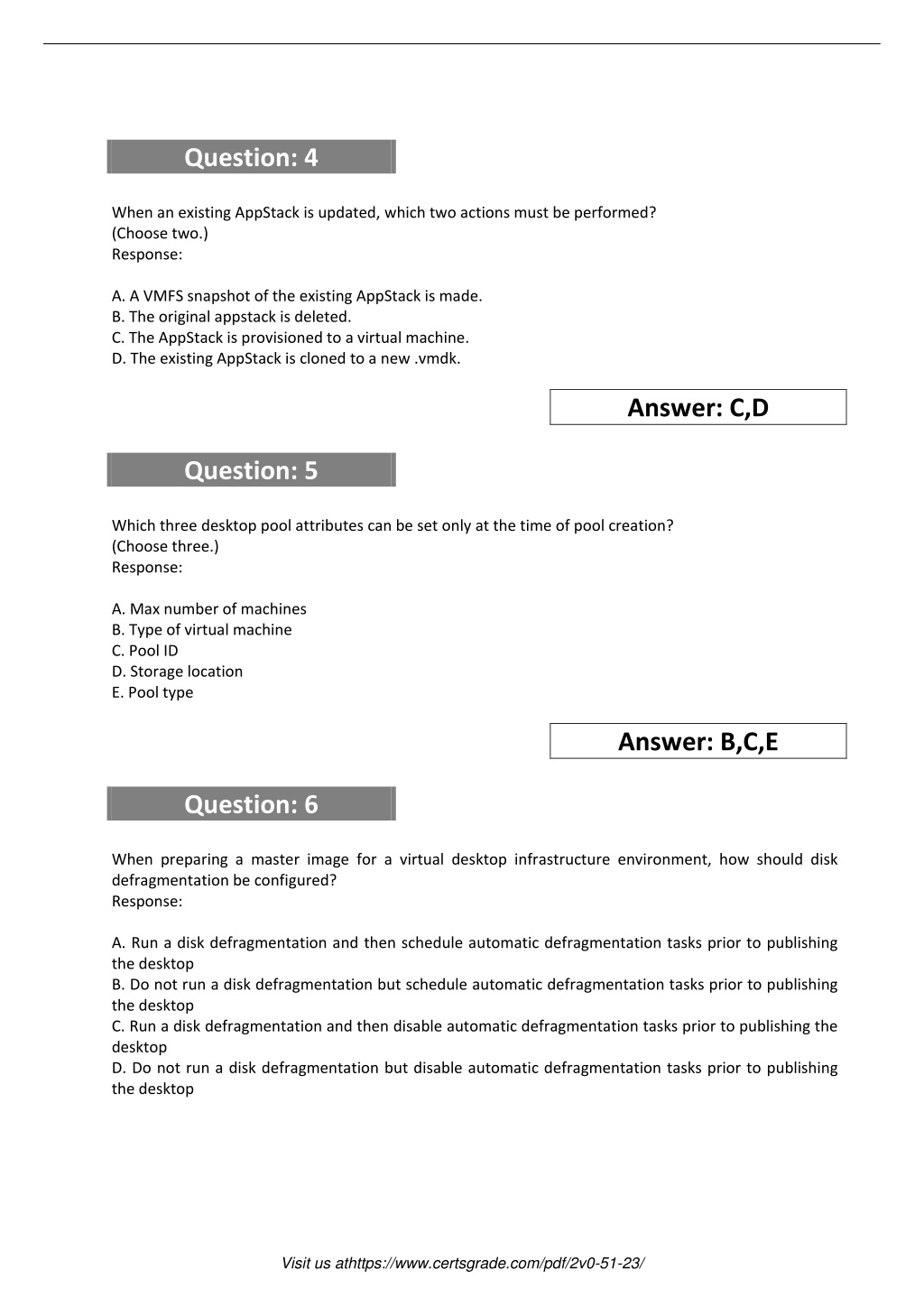 Valid Test 2V0-51.23 Tips