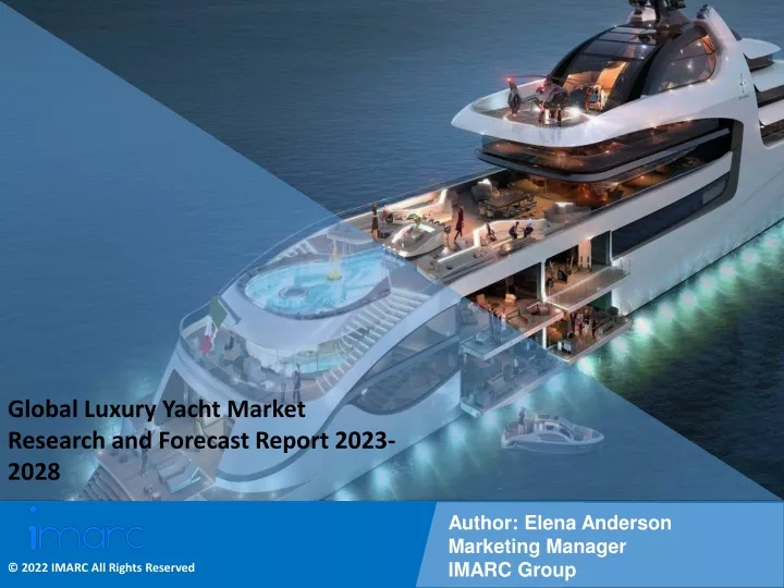 luxury yacht market forecast