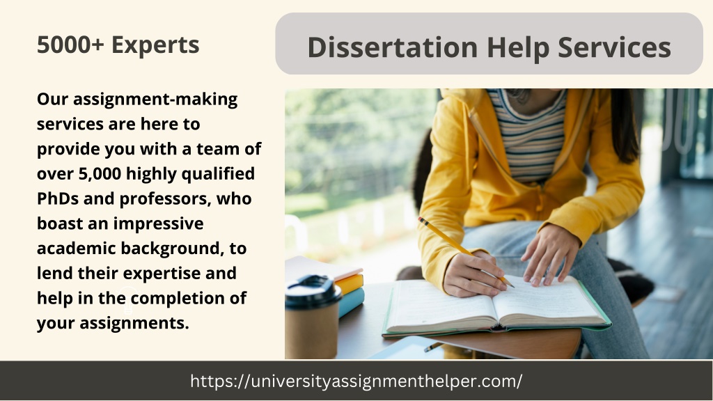 getting dissertation help