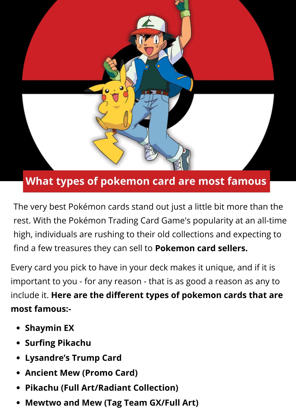 PPT - What types of pokemon card are most famous PowerPoint ...