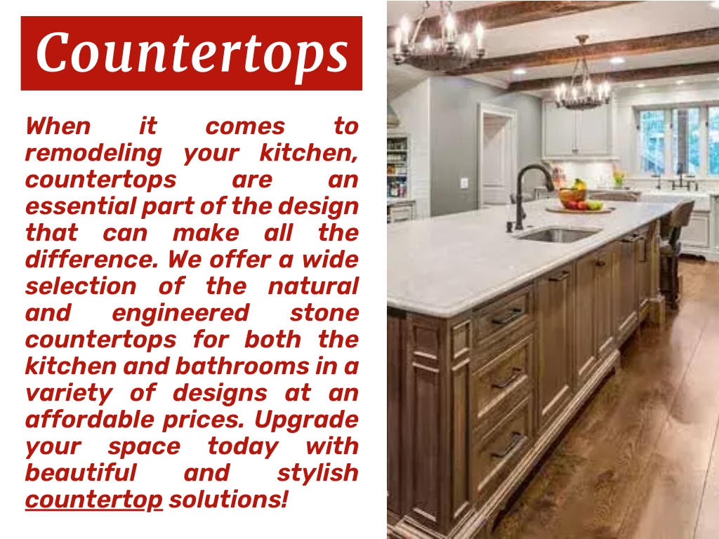 PPT - Kitchen Countertops, Cabinets & Sinks Store in Hamilton Township ...