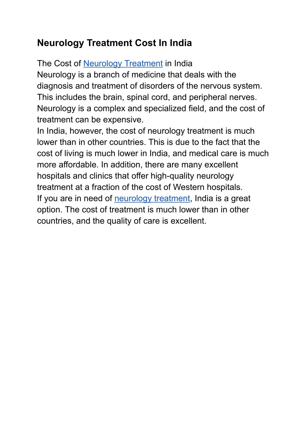 neurology thesis topics in india