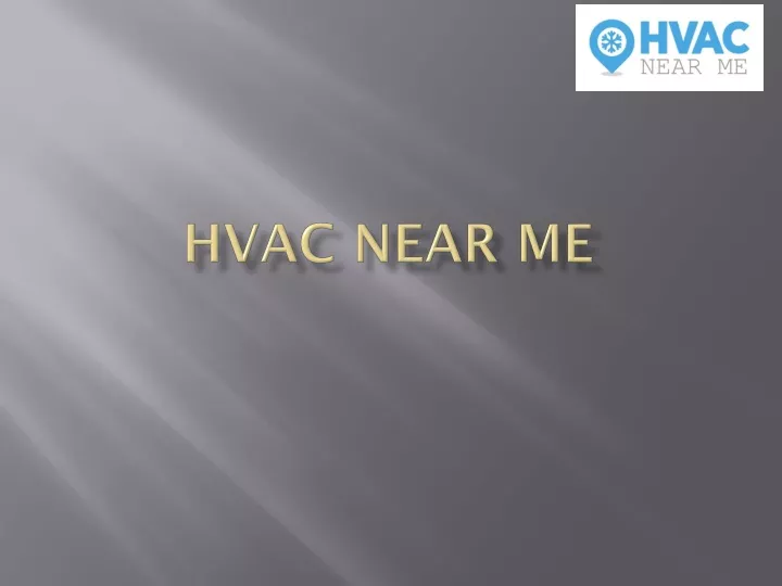 PPT Witness the best HVAC Installation, Maintenance & Repair Service