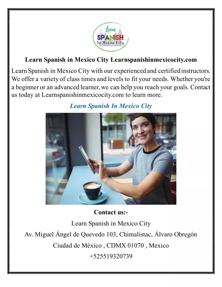 PPT - Learn Spanish In Mexico City | Learnspanishinmexicocity.com ...