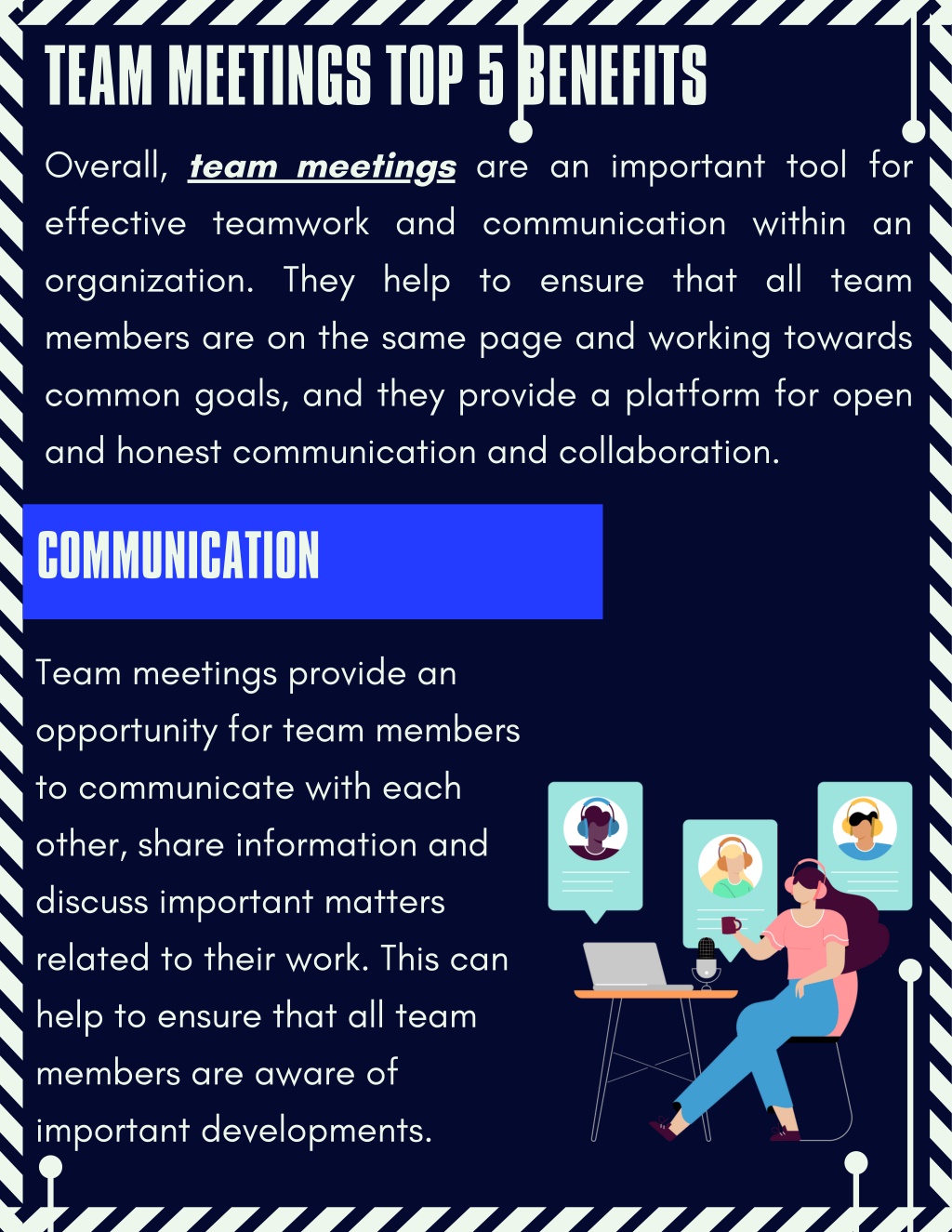 PPT - Team Meetings TOP 5 Benefits PowerPoint Presentation, free ...